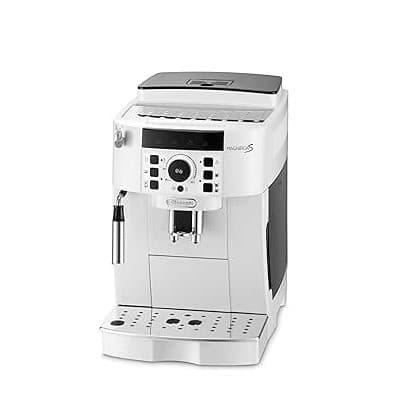 1 Macchina Caffè Automatica Grani con Cappuccinatore De Longhi Magnifica S Bianca, immagine 1